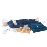 Maniqui Rcp Avanzada Megacode Junior con Ecg